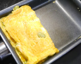 簡単！巻かないだし巻き卵　枝豆たっぷり作り方5写真