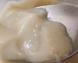 煮豆の煮汁deとろふる黒豆豆乳プリン作り方7写真