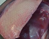 鴨とイクラのカルパッチョ　作り方1写真