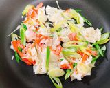 オーシャンキングの中華風玉子とじ🦀🥚✨作り方3写真