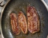 贅沢ミスジの極上ステーキ丼！パクチー添え作り方3写真