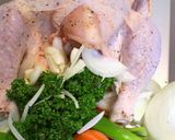 クリスマス♪ローストチキン2011作り方1写真