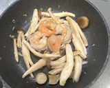 ナンプラーミルクで♪海老とパクチーのブン作り方4写真