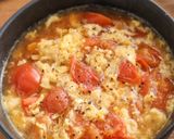 ふわとろ♡生姜香る♪トマトのかき玉うどん作り方5写真