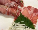 大葉・エノキの肉巻き〜がっつりショウガ味作り方3写真