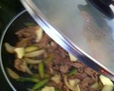 アスパラと豚肉のバター炒め☆チーズON作り方3写真