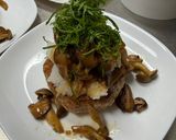 きのこバター醤油のおろし大葉ハンバーグ作り方10写真