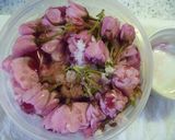 押し花保存♪桜の塩漬け❀作り方5写真