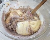 まるごとバナナのふんわりチョコロール☆作り方4写真