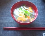 玄米もち入りお雑煮♪作り方4写真