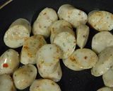 シーフランクと根菜のサラダ作り方4写真