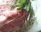 豚肉の香草ミルク煮込み作り方1写真