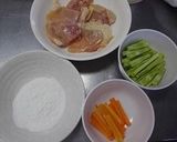 めっけもん♪ブロッコリーの茎で鶏肉巻作り方1写真