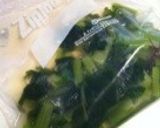 野沢菜もらったらワサビとかつお節っしょ！作り方1写真