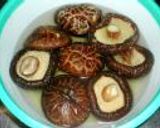 亀椎茸と高野豆腐の煮しめ作り方1写真
