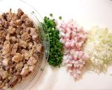 ✿豚の角煮チャーハン✿作り方1写真