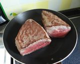 ローストビーフ・水菜とリンゴのサラダ添え作り方3写真