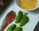 ふわとろ♪アボカドと鮭のバターオムライス作り方1写真