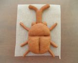 虫パン♪クワガタとカブトムシのパン作り方9写真