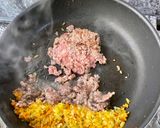 私のミ一トソーススパゲッティ作り方4写真