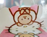 生クリームでお手軽キャラケーキ！！作り方13写真