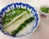 叩いて簡単おもてなし綺麗なグリーン七草粥作り方9写真