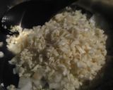 *レンズマメとひき肉のニンニク風味*作り方4写真