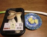えりんぎと長ネギのニンニク炒め作り方1写真