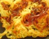 焼きそばチーズのせピザ風焼き!作り方6写真