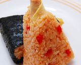 玉子焼きinオムライスおにぎり作り方6写真