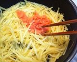 たらことジャガイモの簡単バター炒め作り方3写真