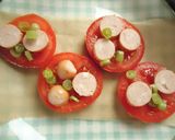 簡単♬トマトで♡とまとピザ作り方2写真