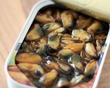 燻製ムール貝缶詰とネギのレモン醤油パスタ作り方6写真