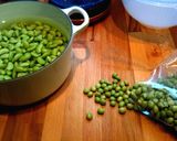 お鍋ひとつでラク！青大豆の定番ひたし豆★作り方1写真
