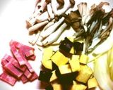 きのこと厚切りベーコンのさつま芋グラタン作り方1写真