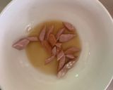 お一人様レンジ洋風ウスター梅照味豚平焼風作り方3写真