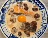 鮭とマッシュルームのクリーム煮作り方5写真