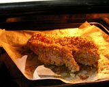 ウォルナッツ・チキンカツレツ。作り方5写真