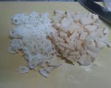 筍とレンコン挽き肉混ぜご飯★作り方1写真