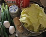 ホットプレートで作るお好み焼き作り方1写真