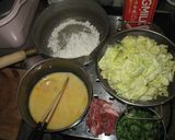 ホットプレートで作るお好み焼き作り方4写真