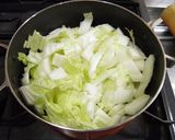 白菜 半玉使用＊ツナ ケチャップ煮作り方2写真