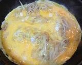 節約★ひき肉もやしの卵とじ★作り方3写真