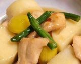 鶏・栗・芋煮作り方7写真