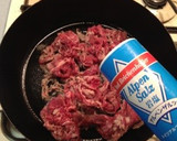 牛肉とにんにくの芽のオイスターソース炒め作り方2写真