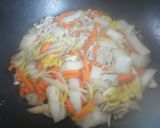 焼きあげと野菜の炒め煮作り方5写真