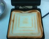 キャベツたっぷりホットサンド♪作り方5写真