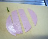 ハムのお花作り方1写真