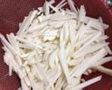 簡単！新食感！里芋炒めのあんかけ作り方1写真