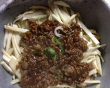 簡単！新食感！里芋炒めのあんかけ作り方4写真